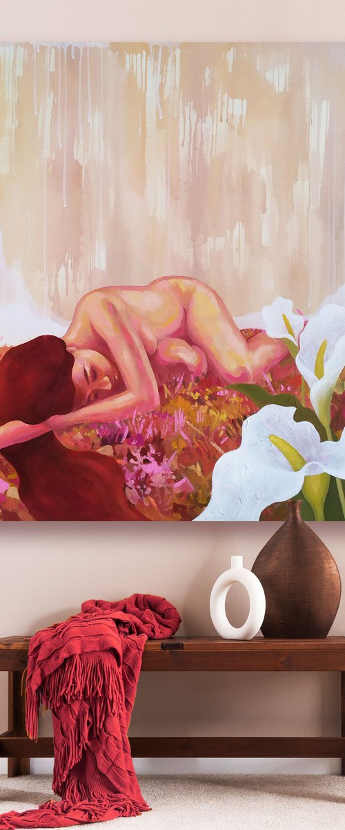 Dreeming. Naked Woman by Ekaterina Prisich