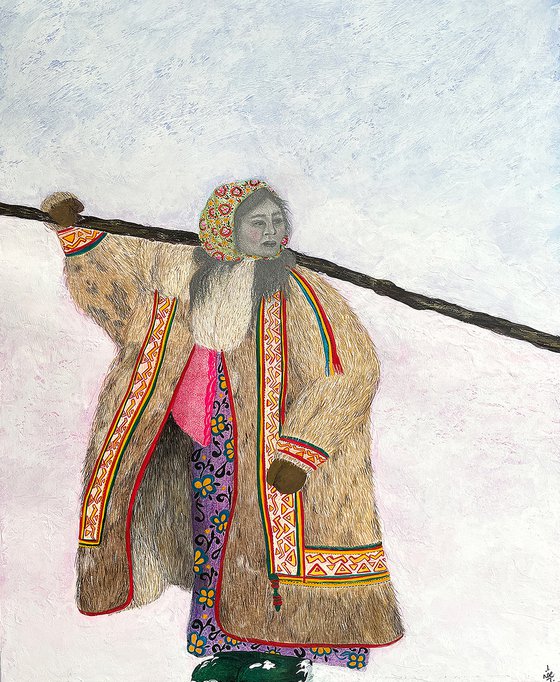 Siberian Nenet woman