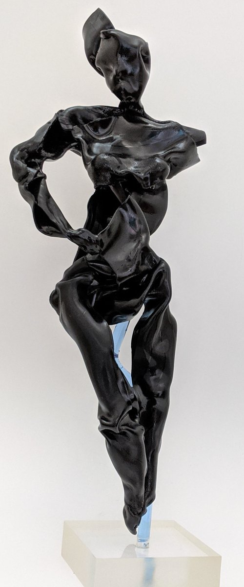 Vinyl Music Records Sculpture - "Rockpooler" by Seona Mason