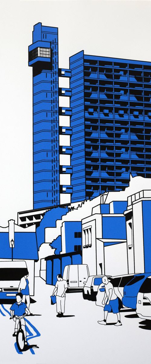Trellick Tower by Gerry Buxton