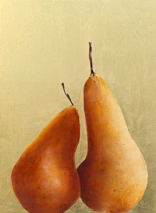 2 Pears by Marny Lawton