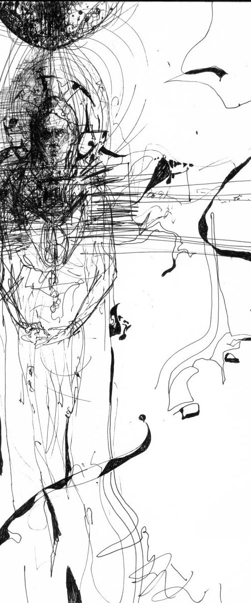 WE ARE ENRGY SIGNAL ANGEL SPONTANE TEHNIQUE UNIVERSE SIGNALS ECLECTIC ONIRIC ART BY MASTER OVIDIU KLOSKA by Kloska Ovidiu