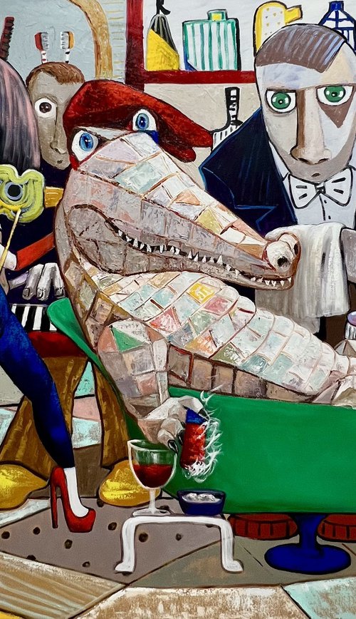 Crocodile Rock by Ta Byrne