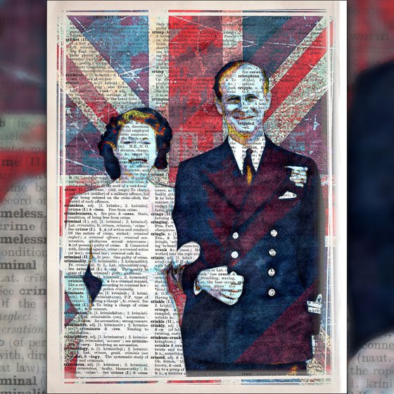 Queen Elizabeth II And Prince Philip - The Union Jack