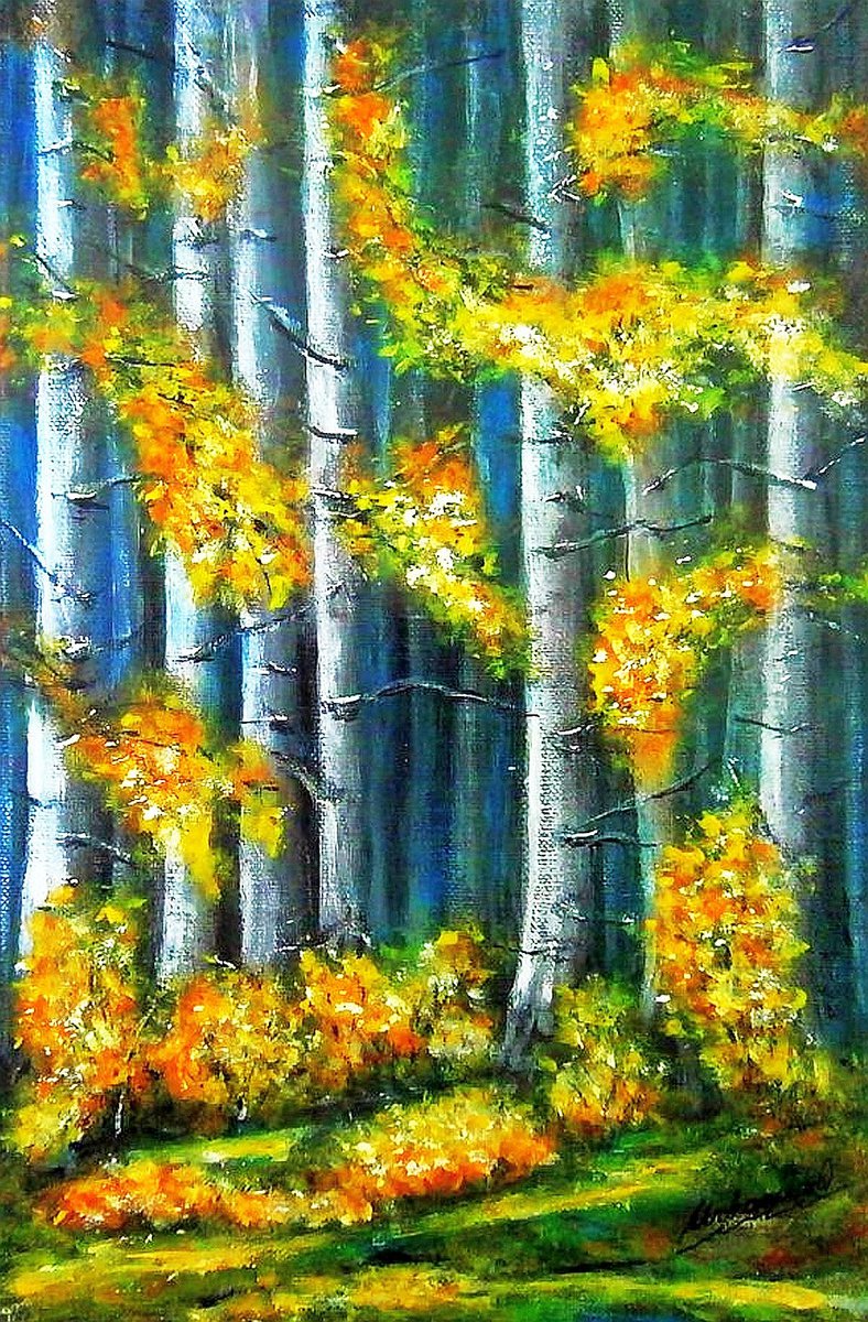 On the edge of the forest 3 by Emlia Urbankov