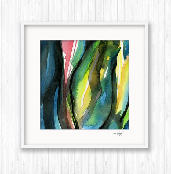 Elemental Dance 1 - Abstract Painting by Kathy Morton Stanion