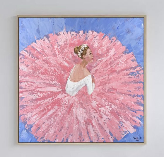 Ballerina in Pink Tutu