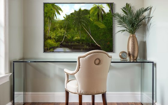 Where Palms Lean