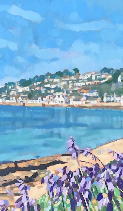 Springtime Bluebells, St Mawes by Emma Dashwood