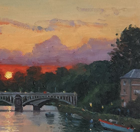 London Richmond railway bridge