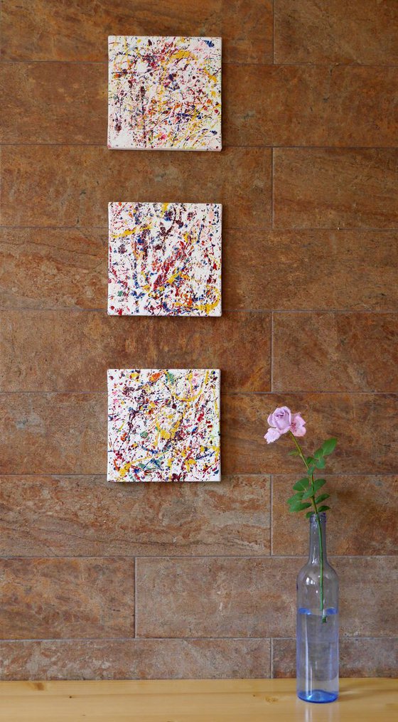 Glaze 20, triptych