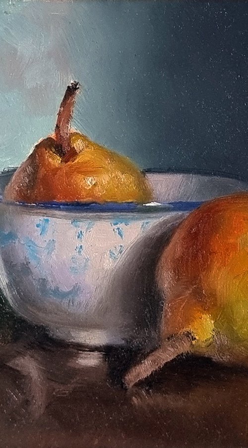 2 Pears and a Lemon by Pascal Giroud