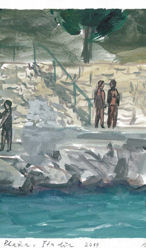 Beach III. Study by Alenka Koderman
