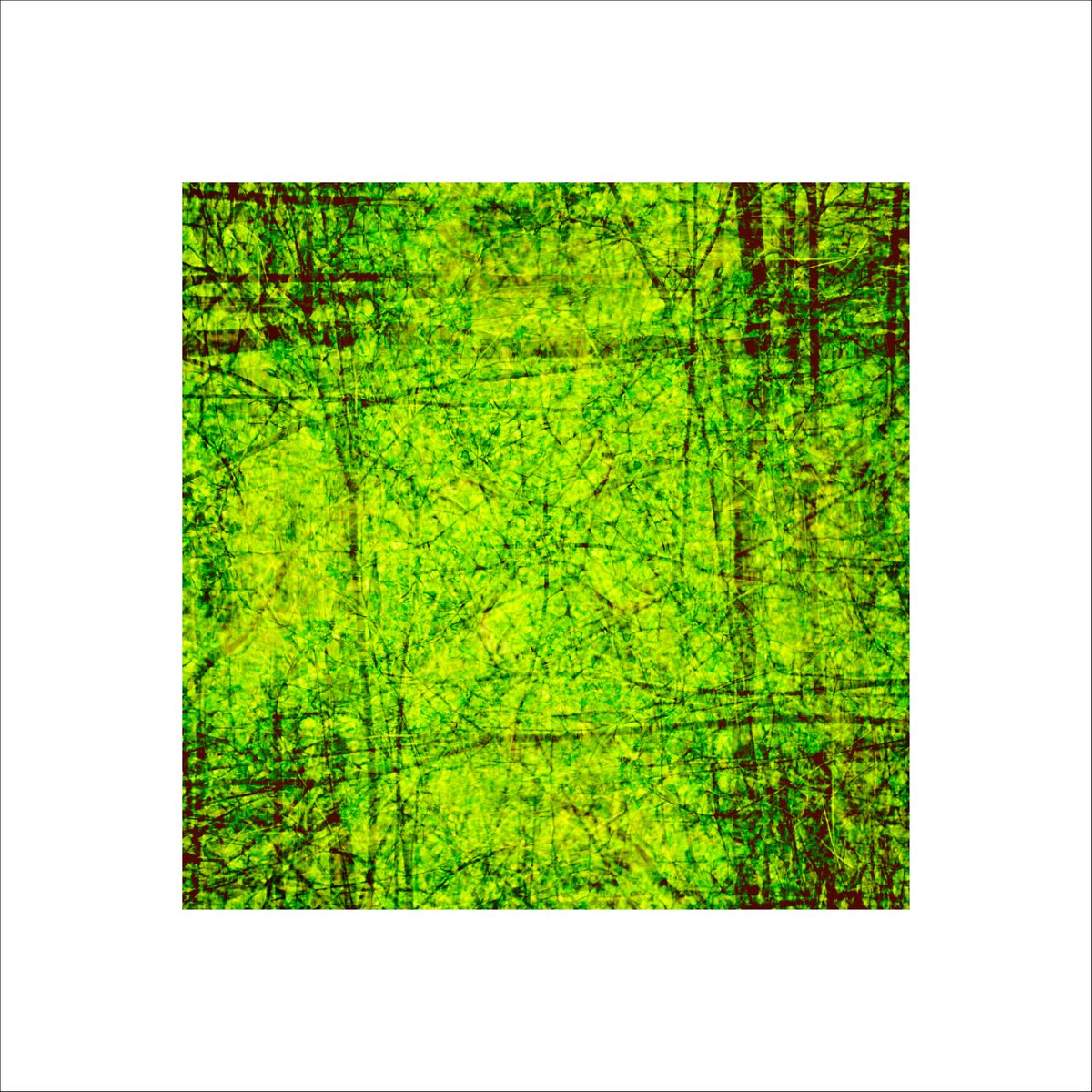 Abstract Giclee Print By Paul Harrison, 30 X 30", Signs #5, Original Artwork