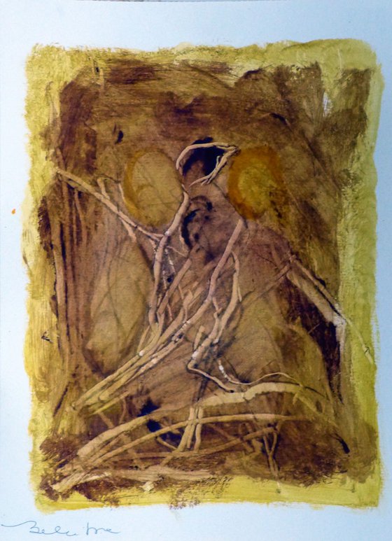 The Bird 19-2, ink on paper 21x29 cm