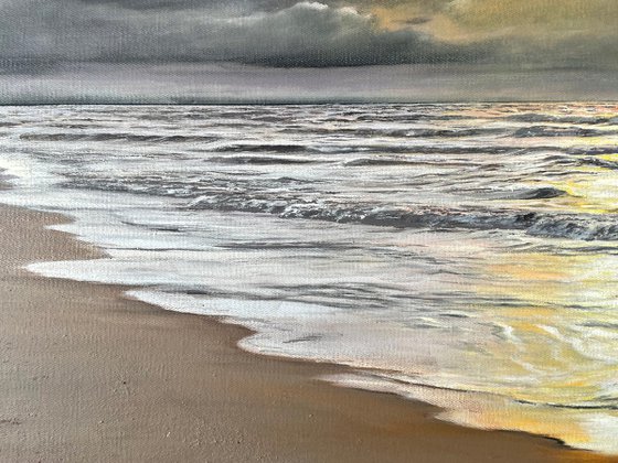 Storm in Golden Light