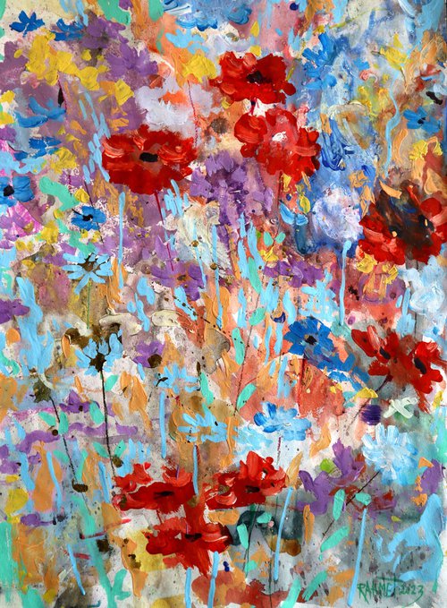 Fantasy with Flowers 108 by Rakhmet Redzhepov