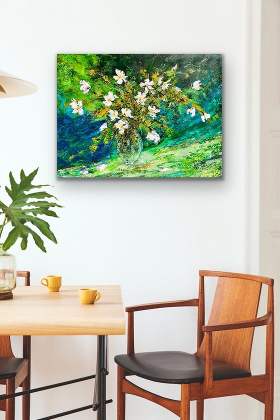 Vase of Summer Flowers