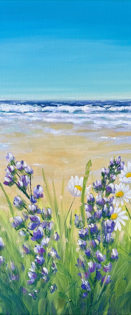 Sea Breeze and daisy days by Emma Sian Pritchard