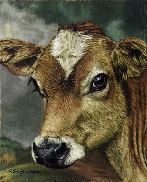 Portrait of a Calf