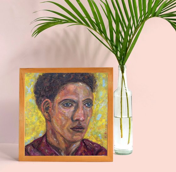 Portrait in Yellow Light