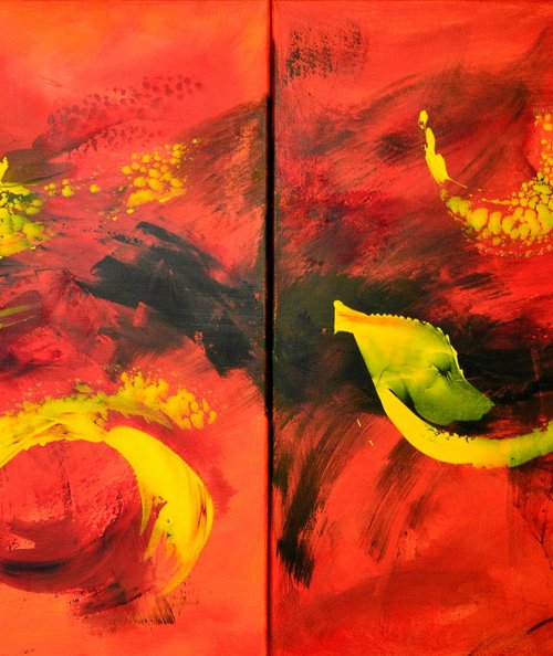 La danse du feu by Isabelle Vobmann