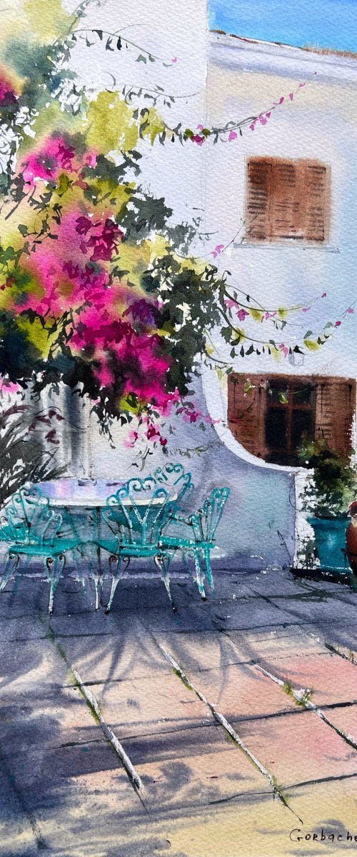 Northern Cyprus  Cafe by Eugenia Gorbacheva