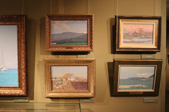 Cloudy. Yachts in the Bali port