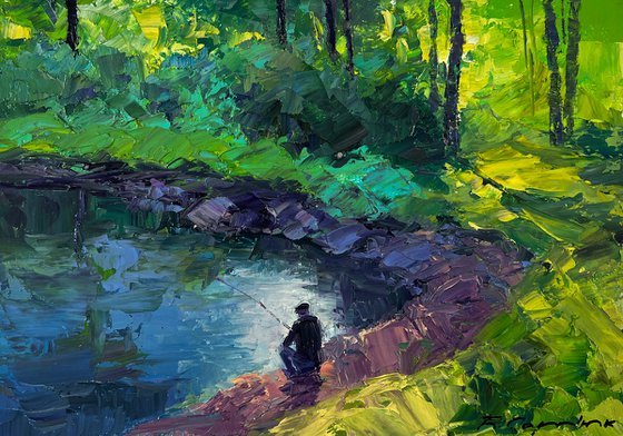 Quiet Morning by the River