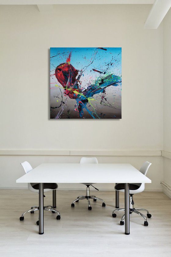 Bad Craziness (Spirits Of Skies 064028) - 80 x 80 cm - XL (32 x 32 inches)