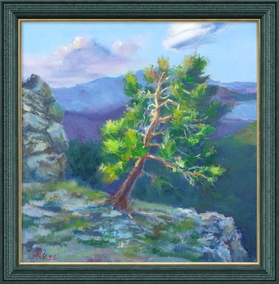 Edge of silence, Mountain landscape