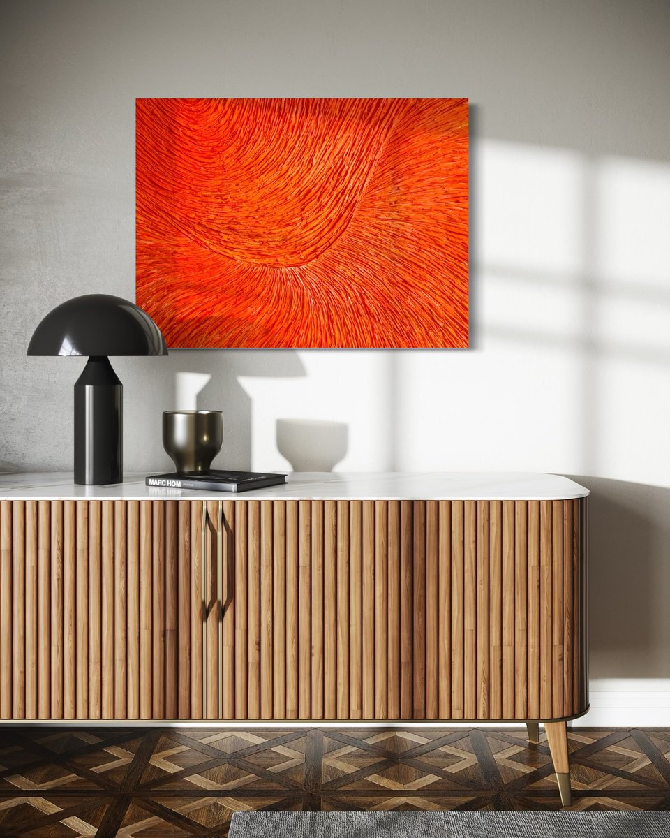 Abstract Acrylic Painting By Daniela Pasqualini, 40 X 30, Sinfonia Di Luce, Original Artwork