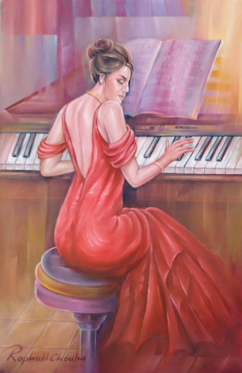 The pianist 2 by Raphael Chouha