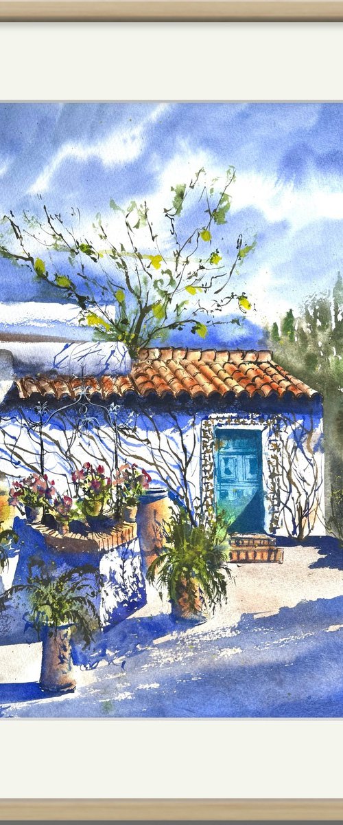 Cordoba Spain Andalusia Garden by Yuliia Sharapova