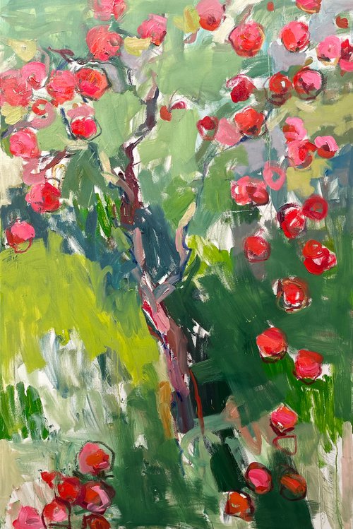 Wild apples by Lilia Orlova-Holmes