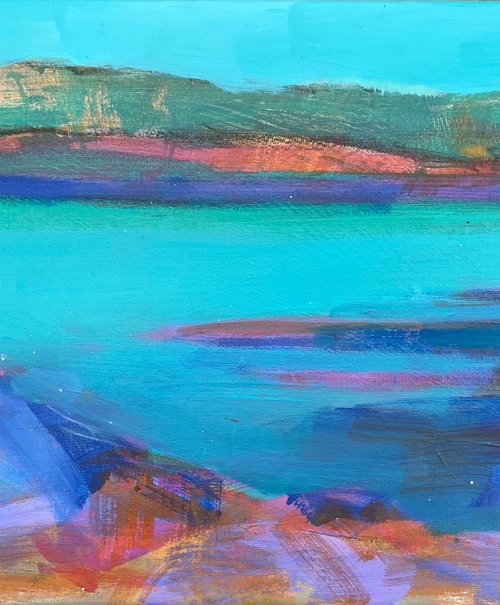 Tartan Landscape by Chrissie Havers