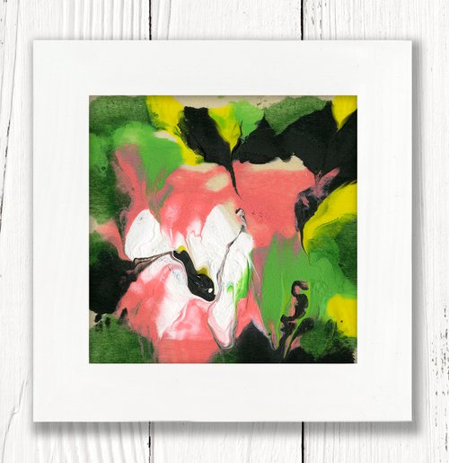 Blooming Magic 80 - Framed Floral Painting by Kathy Morton Stanion by Kathy Morton Stanion