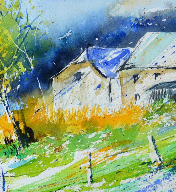 Summer  watercolor