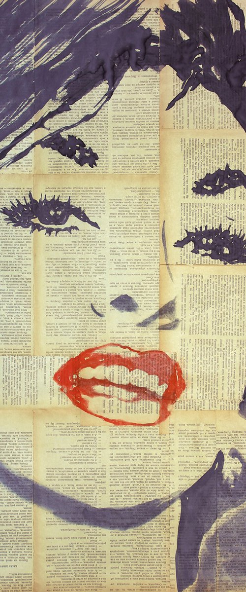 Gina Lollobrigida. by Marat Cherny