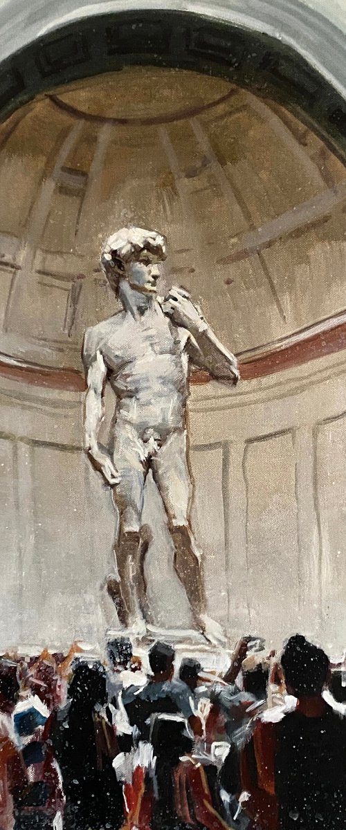 Gazing Upon David by Paul Cheng