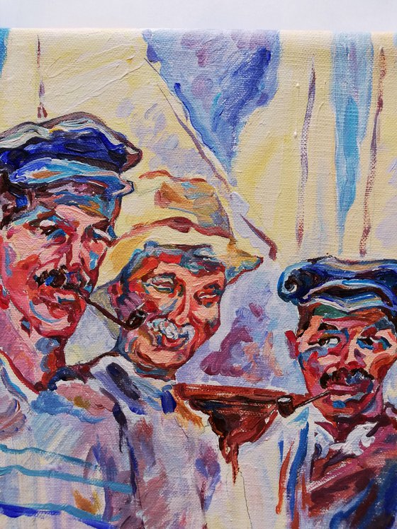 Sailors Taking a Break