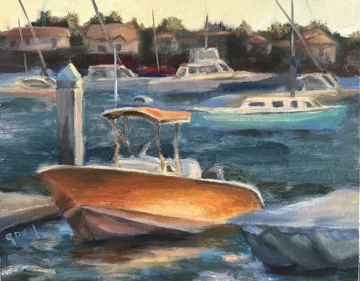 Balboa Fishing Boat by Grace Diehl