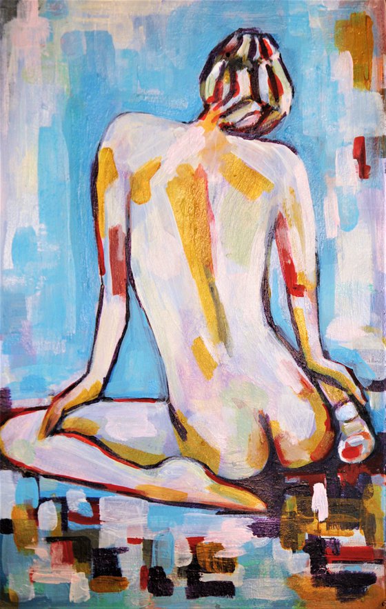 Nude / 39.8 x 24.8 x 0.1 cm