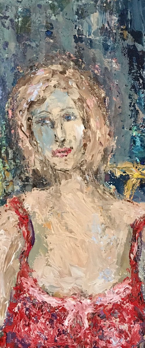 Woman portrait by Vilma Gataveckienė
