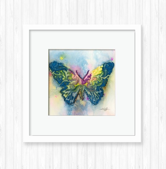 Alluring Butterfly 9 - Painting  by Kathy Morton Stanion