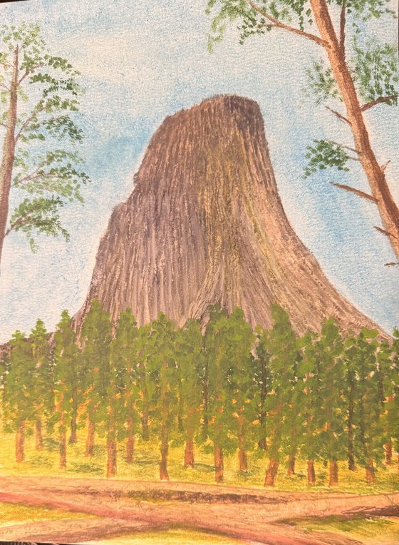 Devils Tower aka Bears Lodge Wyoming