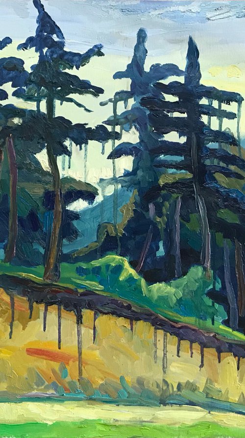 Pine Trees by Lilit Vardanyan