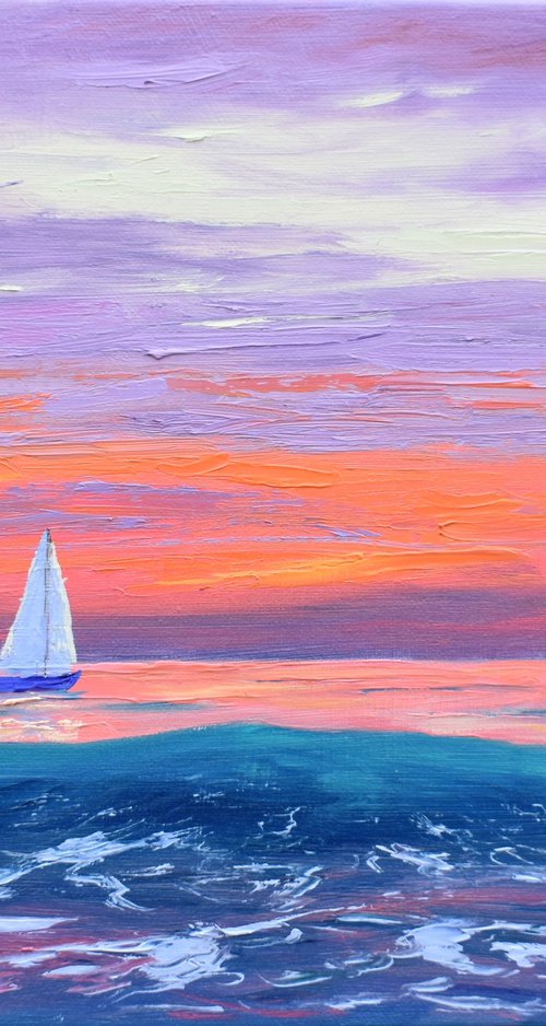 Cloudy Evening by Yulia Nikonova