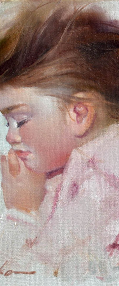 Sleeping Child by Sergei Yatsenko