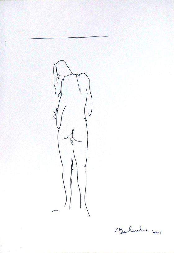 The Nude 2001-1, 21x29 cm
